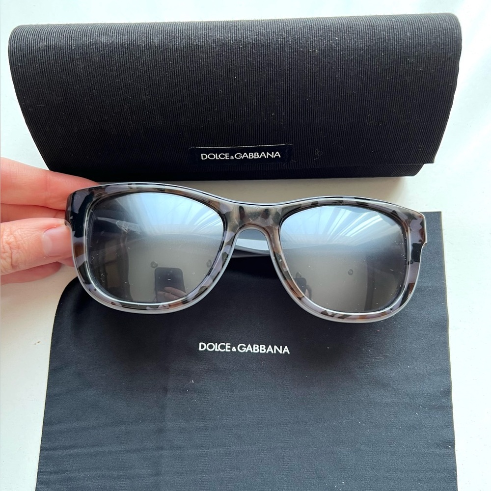 GUC Dolce & Gabbana DG4284 Sunglasses Frost Lens Grey Camo